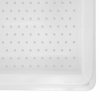 Plastic uncapping tray with plastic strainer (H - 100mm)